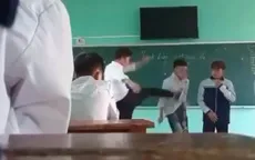 Chấm dứt hợp đồng lao động với thầy giáo tát, đá học sinh trên bục giảng