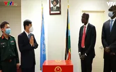 Việt Nam tặng vật tư y tế cho Nam Sudan