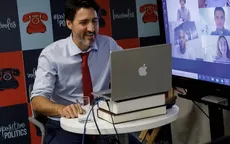 Thủ tướng Canada dùng laptop HP dán logo... Apple?