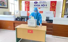 Hơn 2.200 cử tri đang cách ly y tế tại Bệnh viện K tham gia bầu cử
