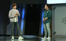 Anh Đức lảng tránh khi được hỏi chuyện tình cảm khi quay gameshow