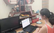 Học sinh lớp 12 ở Hà Nội hoàn thành khảo sát trực tuyến