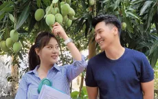 Mạnh Trường - Phương Oanh tíu tít ở hậu trường phần 2 Hương vị tình thân
