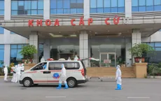 Bệnh viện Bệnh nhiệt đới Trung ương đang điều trị 284 bệnh nhân COVID-19