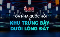Khu trưng bày khảo cổ học dưới lòng đất "độc nhất vô nhị" của Tòa nhà Quốc hội Việt Nam