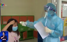 Ngày 1/6 đáng nhớ của các em nhỏ trong khu cách ly COVID-19