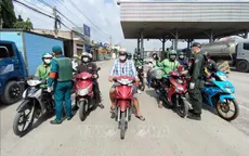 Lập chốt kiểm soát các chợ tại TP Hồ Chí Minh