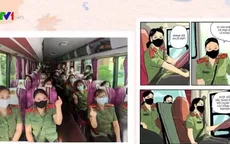 Kể chuyện nơi tâm dịch COVID-19 qua truyện tranh