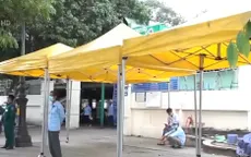 Nguy cơ dịch bệnh xâm nhập vào bệnh viện từ hàng quán trước cổng