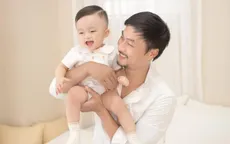 Anh Đồng - Duy Hưng khoe ảnh tươi rói bên con trai