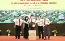 Triển lãm sách trực tuyến kỷ niệm 110 năm ngày Bác Hồ ra đi tìm đường cứu nước