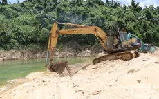 Tìm kiếm nạn nhân mất tích ở thủy điện Rào Trăng 3