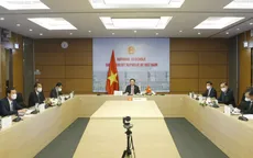 Chủ tịch Quốc hội Vương Đình Huệ hội đàm trực tuyến với Chủ tịch Quốc hội Hungary