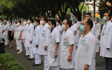 Các bác sĩ lên đường hỗ trợ bệnh viện dã chiến số 8 tại TP Thủ Đức