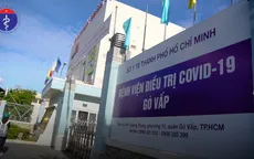 Bên trong khu điều trị bệnh nhân COVID-19 tại Gò Vấp