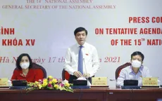 Kiện toàn tất cả 50 chức danh lãnh đạo tại Kỳ họp thứ nhất, Quốc hội khóa XV