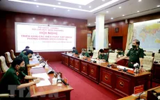 Sở Chỉ huy tiền phương Bộ Quốc phòng triển khai giải pháp phòng dịch