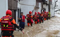 Bão In-Fa đổ bộ vào Trung Quốc gây mưa lớn