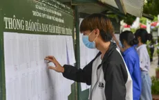 Nhiều trường công bố điểm sàn xét tuyển Đại học