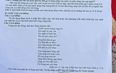 Sóng của nhà thơ Xuân Quỳnh vào đề thi Ngữ văn kỳ thi tốt nghiệp THPT 2021