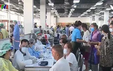 Nhiều người dân Lào đăng ký tiêm bất cứ loại vaccine nào