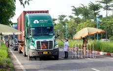 Xem xét phân luồng riêng cho phương tiện vận tải hàng hóa có thông tin phòng chống dịch