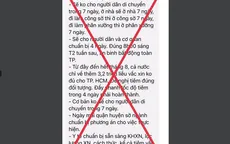 Hà Nội bác thông tin "không cho người dân di chuyển trong 7 ngày"