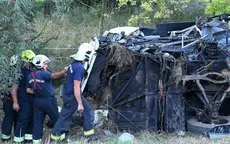 Tai nạn xe bus ở Hungary khiến 8 người thiệt mạng, hàng chục người bị thương