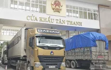 Cửa khẩu Tân Thanh thông quan trở lại bình thường