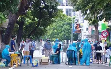 Khẩn trương xét nghiệm PCR cho hơn 2.000 người tại Quận Ba Đình