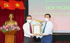 Ông Lê Quốc Minh được bổ nhiệm làm Phó Trưởng Ban Tuyên giáo Trung ương