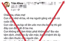 Xử phạt 2 chủ tài khoản facebook chia sẻ tin giả "bác sĩ nhường máy thở của bố mẹ cứu sản phụ"