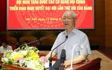 Tổng Bí thư: Cơ quan nội chính là thanh bảo kiếm sắc bén, là lá chắn vững chắc bảo vệ Tổ quốc