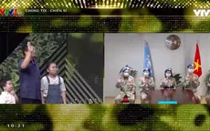 Nữ quân nhân tại Nam Sudan xúc động nghẹn ngào khi gặp lại con