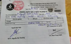 Bình Dương: Lái xe sửa giấy xét nghiệm bị phát hiện mắc COVID-19