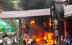 Vĩnh Phúc: Nghi vấn một người đàn ông ném bom xăng vào nhà chủ nợ