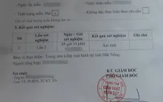 Nam nhân viên làm giả kết quả test nhanh SARS-CoV-2 để... trốn việc