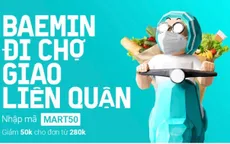 Baemin đi chợ hộ giúp người dân trong giai đoạn "bình thường mới"