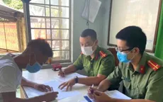 Ăn nhậu giữa mùa dịch bất thành, nam thanh niên quay clip lăng mạ lực lượng chức năng