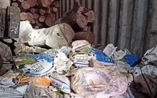 Gia cố vách ngăn trong container để vận chuyển lậu gỗ và đá quý