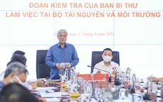 Kiểm tra việc thực hiện Nghị quyết Trung ương 4 tại Bộ Tài Nguyên - Môi trường