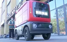 Robot giao hàng ngày càng phổ biến tại Trung Quốc