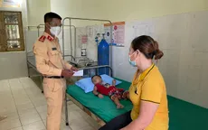 Chốt kiểm soát dịch COVID-19 kịp thời cứu cháu bé bị đuối nước