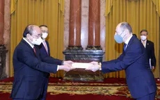 Chủ tịch nước Nguyễn Xuân Phúc tiếp các Đại sứ các nước Uruguay, Phần Lan, Áo trình Quốc thư