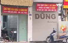 Nhiều hàng quán đóng cửa vì ảnh hưởng bởi dịch bệnh