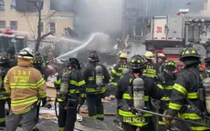 Cháy nổ dãy nhà ở thành phố New York khiến 1 người tử vong, làm bị thương 9 người