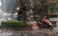 Chiều tối và đêm 2/1, các khu vực đều có mưa và dông, Bắc Bộ và Bắc Trung Bộ trời rét
