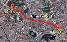 Đề xuất chính sách đặc thù giải phóng mặt bằng đường Vành đai 1, đoạn Hoàng Cầu - Voi Phục