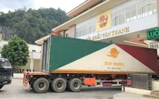 Ngày đầu thông quan cửa khẩu Tân Thanh - Pò Chài
