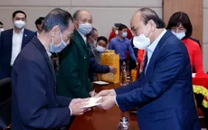 Chủ tịch nước Nguyễn Xuân Phúc chúc Tết các đối tượng chính sách tại Hải Phòng